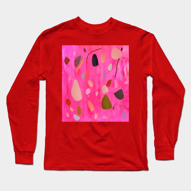 Sticks And Stones Long Sleeve T-Shirt by DYDART